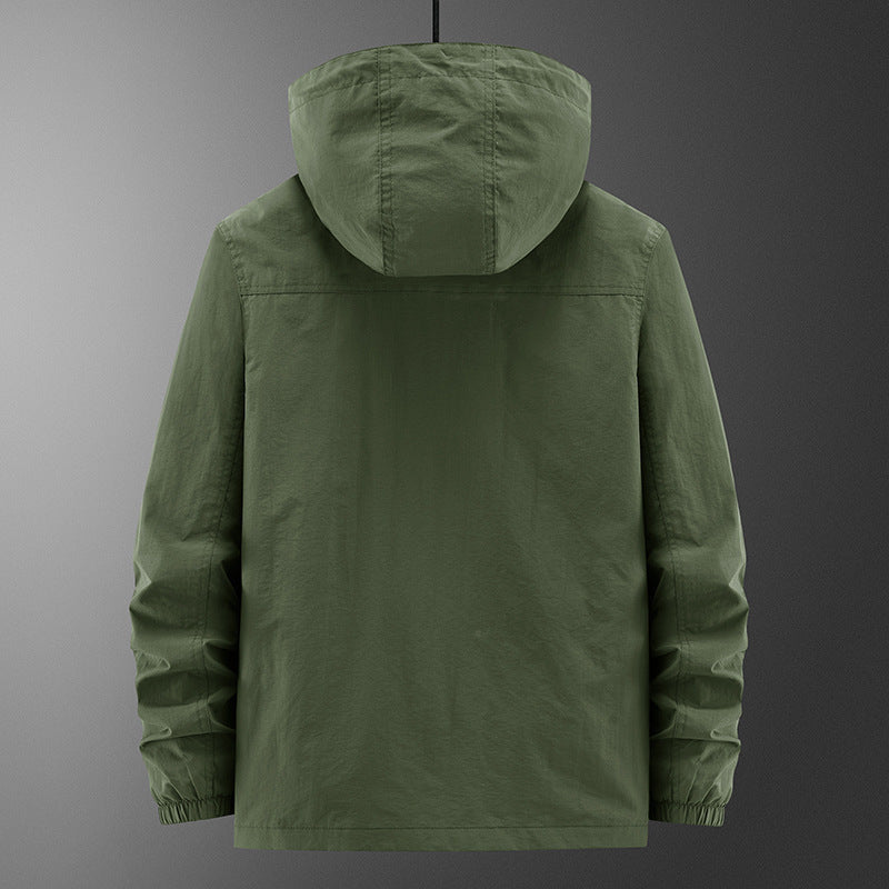 Men's Fashion Casual Loose Outdoor Shell Jacket