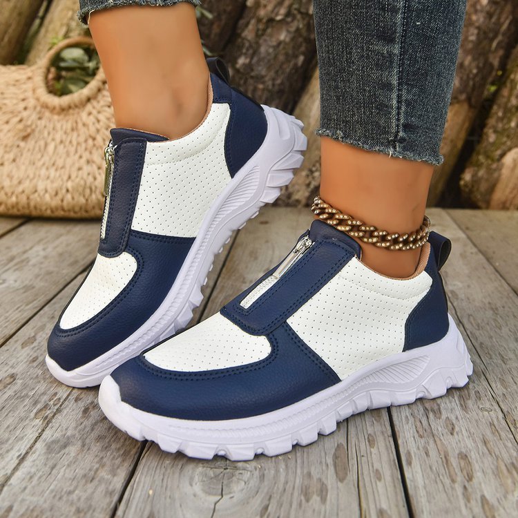 Women's Color Matching Casual Shoes Outdoor Sneakers