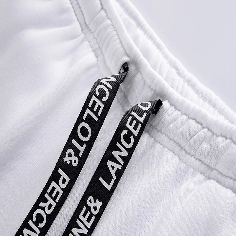 King Mens Tracksuit Printing Fashion Simplicity Hooded Sweatshirt Sweatpants Versatile Tops Daily Casual Sport Joggong Clothing